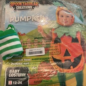 12-24 Month Old Pumpkin Costume